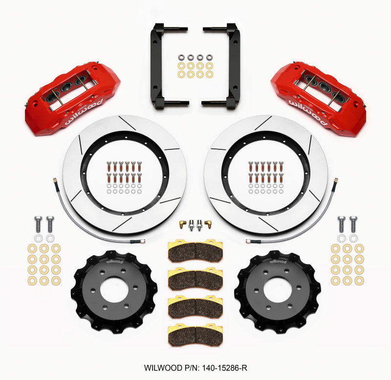 Wilwood Tx6r Front Kit 15.50in Red 2004-08 Ford F150 - 4WD - My Store