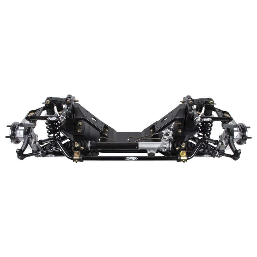 Detroit Speed SpeedMAX Front Suspension System - Single Adjustable Shocks - SBC Brackets 032080-SDS - Mammoth Racing -