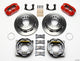 Wilwood Dynapro Low-Profile 11.00in P-Brake Kit - Red New Big Ford 2.50in Offset - Mammoth Racing -