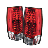 Spyder Chevy Suburban/GMC Yukon/Yukon Denali 07-14 LED Tail Lights Red Clear ALT-YD-CSUB07-LED-RC - Mammoth Racing -