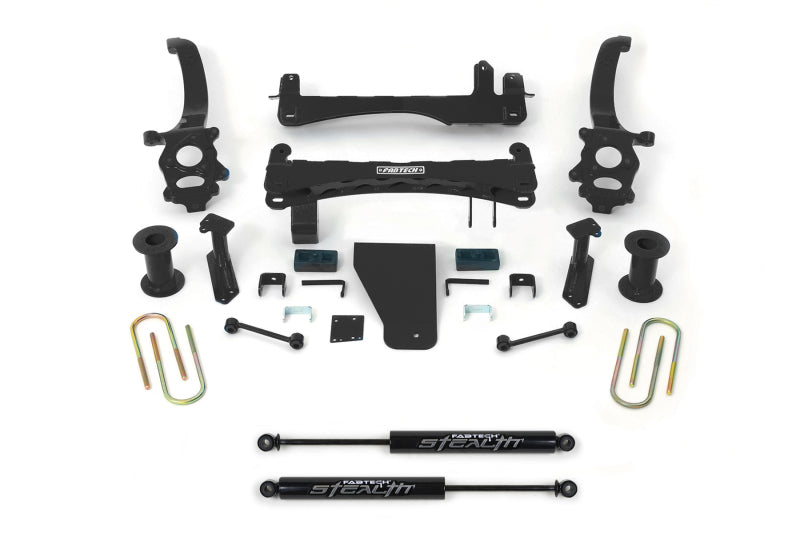 Fabtech 14-17 Nissan Titan 4WD 6in Basic Sys w/Stealth - Mammoth Racing -
