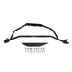BBK 94-04 Mustang V6 GT Tubular Strut Tower Brace - Black Powdercoat Finish - Mammoth Racing -