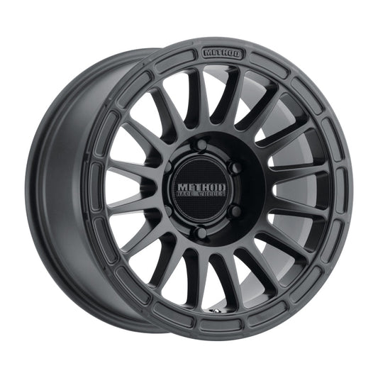 Method Mr314 17x7.5 +25mm Offset 6x5.5 106.25mm CB Matte Black Wheel - Mammoth Racing -