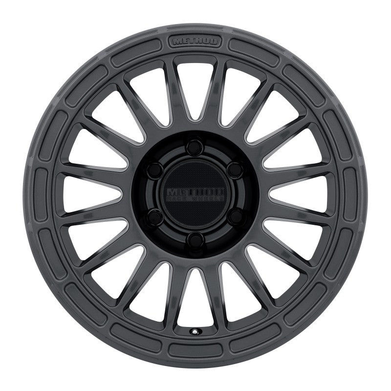 Method Mr314 17x7.5 +24mm Offset 6x4.5 66.1mm CB Matte Black Wheel - Mammoth Racing -