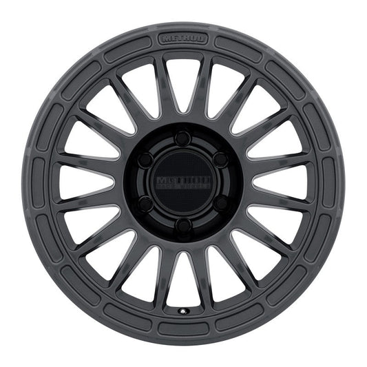 Method Mr314 17x7.5 +24mm Offset 6x4.5 66.1mm CB Matte Black Wheel - Mammoth Racing -
