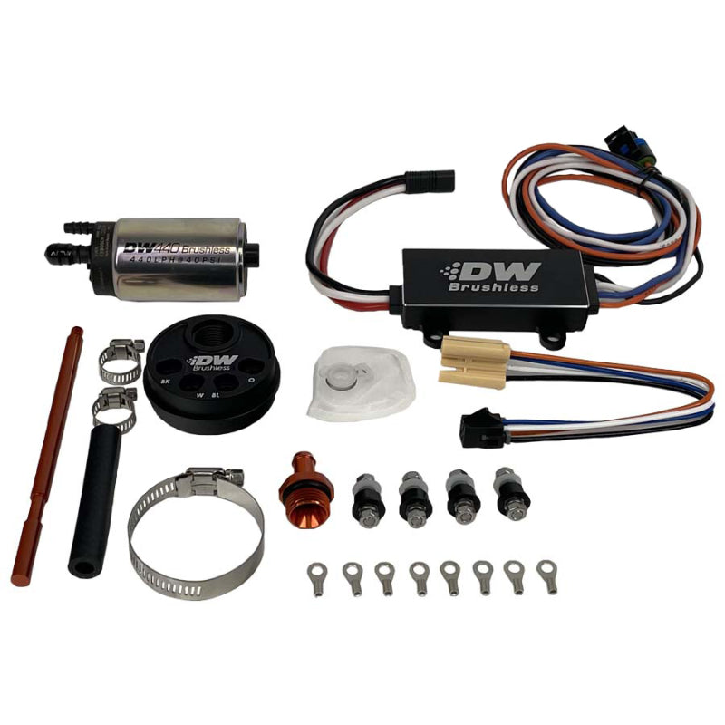 DeatschWerks 3.5L Module Surge Tank In-Tank Pump Adapter w/ DW440 Brushless & Controller 440lph Pump - Mammoth Racing -