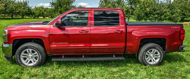 N-Fab Growler Fleet 15-19 Ford F-150 / 17-19 F-250/F-350 Crew Cab - Cab Length - Tex. Black - Mammoth Racing -