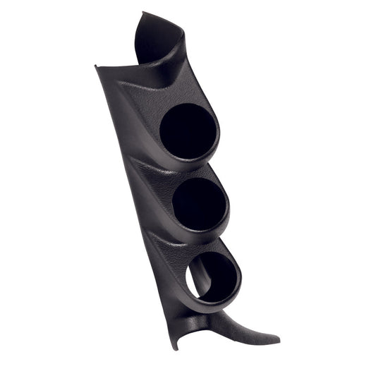 Autometer 99-06 GMC Sierra/Dmax (w/o speaker) Triple Pillar - Black - My Store