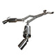 Kooks 10-15 Chevy Camaro Ss/zl1/1le w/o Ground Effects 3in Green Catted Exhaust w/ X-Pipe - Mammoth Racing -