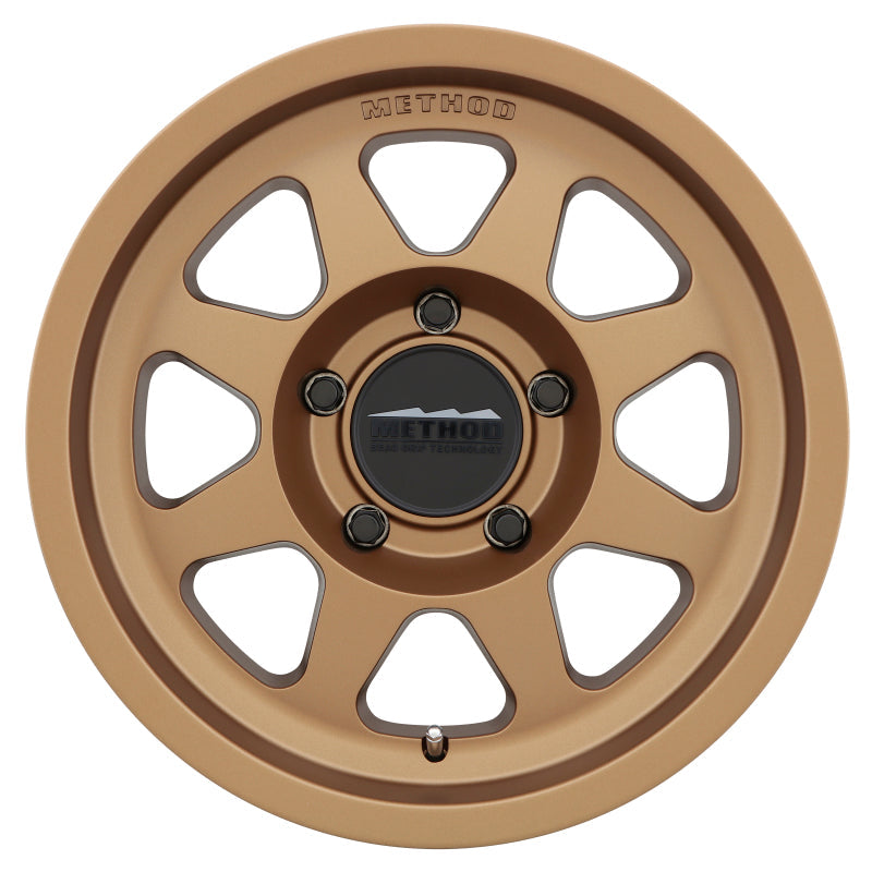 Method Mr701 17x8.5 0mm Offset 5x150 110.5mm CB Method Bronze Wheel - Mammoth Racing -
