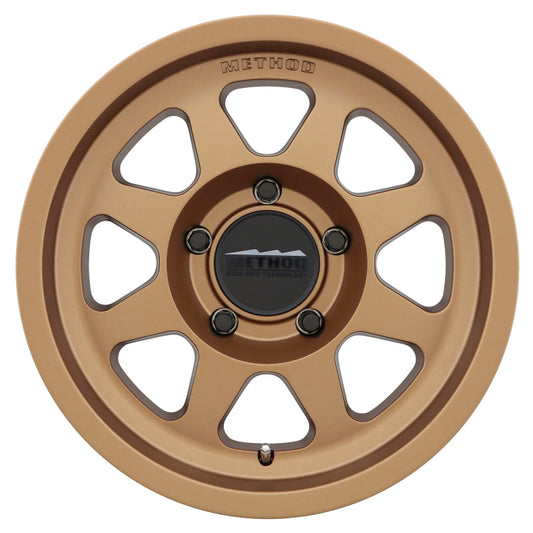 Method Mr701 17x9 -12mm Offset 5x5 71.5mm CB Method Bronze Wheel - Mammoth Racing -