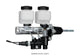 Wilwood Tandem Remote M/C Kit w L/H Brkt & Prop Valve - 15/16in Bore Ball Burnished-W/Pushrod - My Store