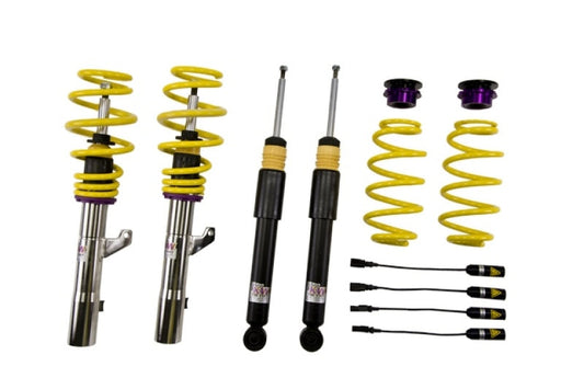 KW Coilover Kit V1 Audi Golf VI R w/o DCC - Mammoth Racing -