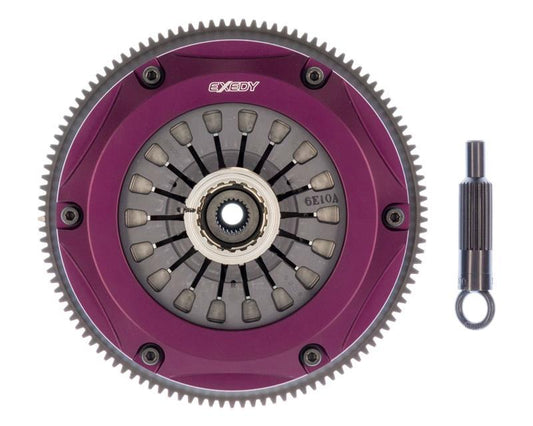 Exedy 1996-1996 Mitsubishi Lancer Evolution IV L4 Hyper Twin Cerametallic Clutch Sprung Center Disc - Mammoth Racing -