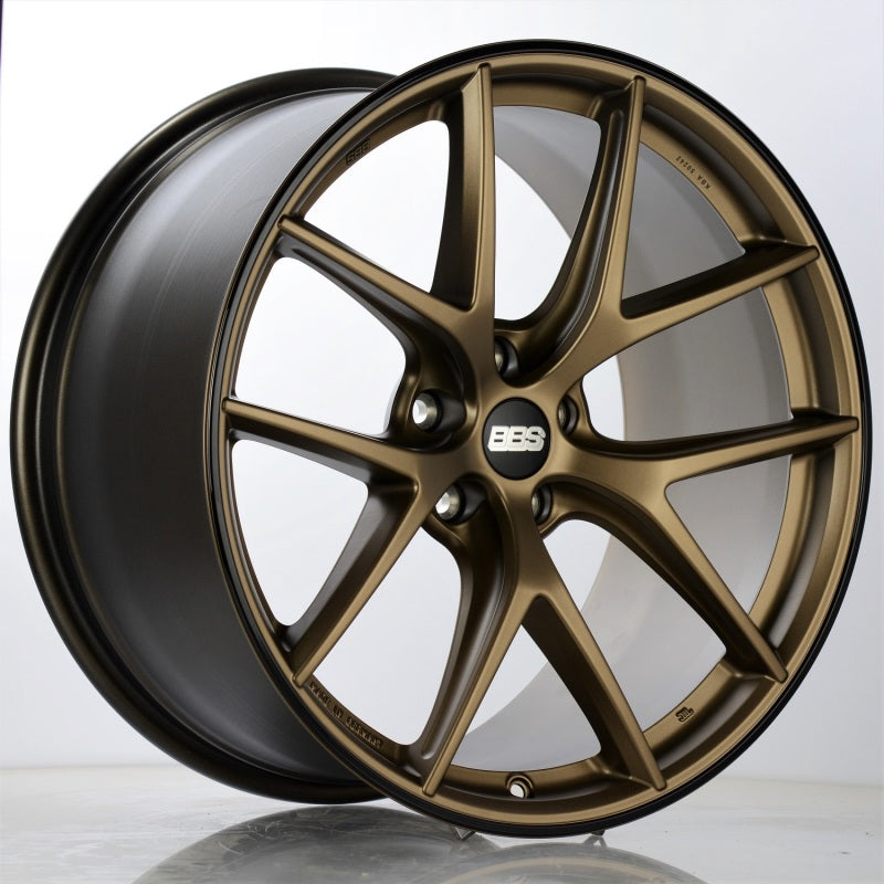 BBS CI-R 20x11.5 5x120 ET52 Bronze Rim Protector Wheel -82mm PFS/Clip Required - Mammoth Racing -