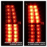 Spyder Chevy Suburban/GMC Yukon/Yukon Denali 07-14 LED Tail Lights Red Clear ALT-YD-CSUB07-LED-RC - Mammoth Racing -