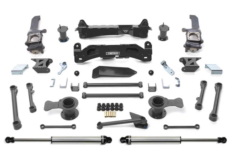 Fabtech 06-09 Toyota FJ 4WD 6in Basic Sys w/Dlss Shks - Mammoth Racing -