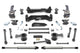 Fabtech 06-09 Toyota FJ 4WD 6in Basic Sys w/Dlss Shks - Mammoth Racing -