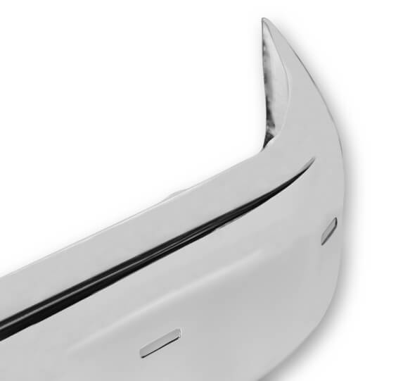 Holley Classic Trucks 04-404 1988-1998 C1500 Front Bumper Chrome - Mammoth Racing -