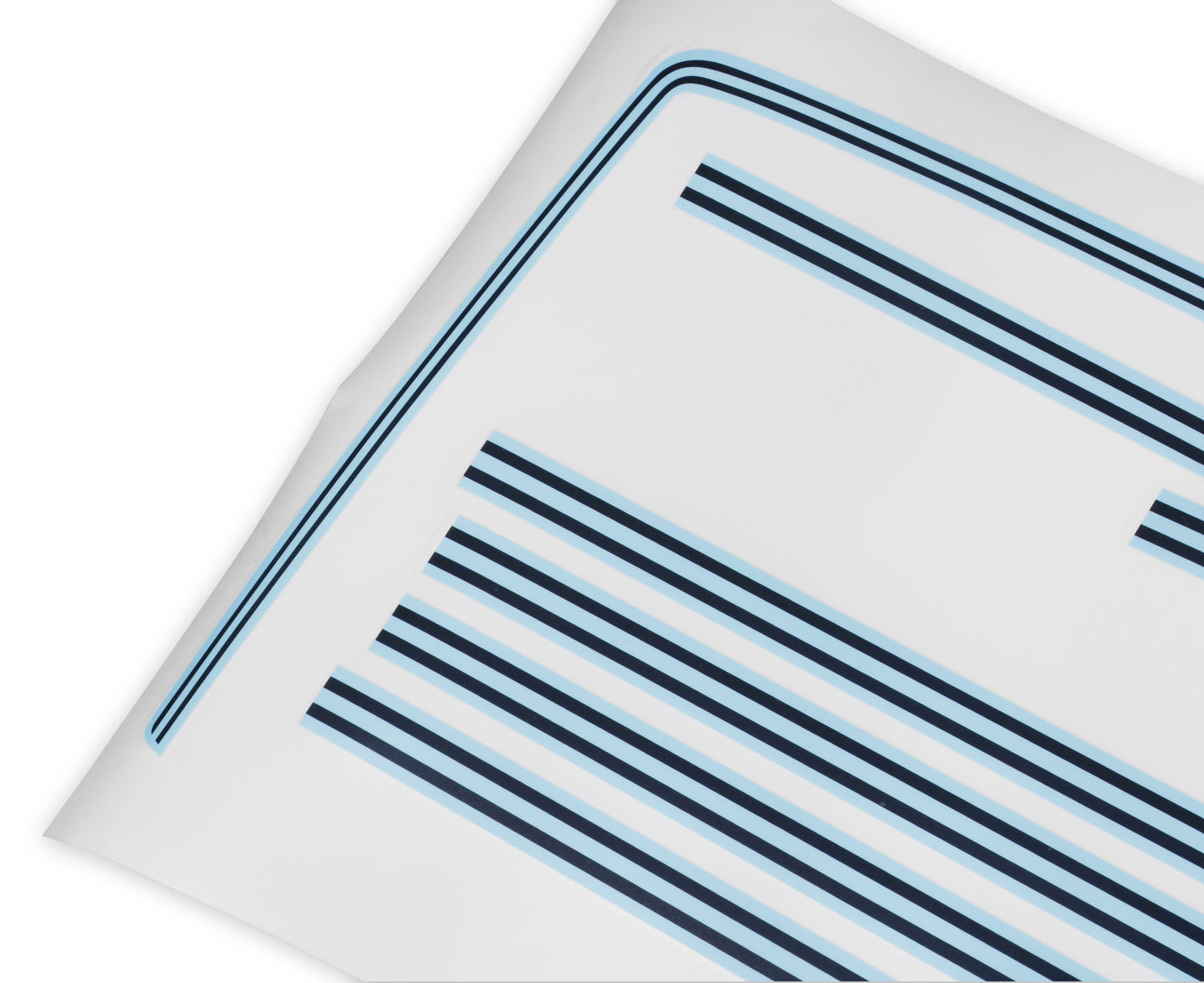 Holley Classic Trucks 04-521 1981-87 C/K Paint Brk Strp Lt Blu/Dk Blu - Mammoth Racing -