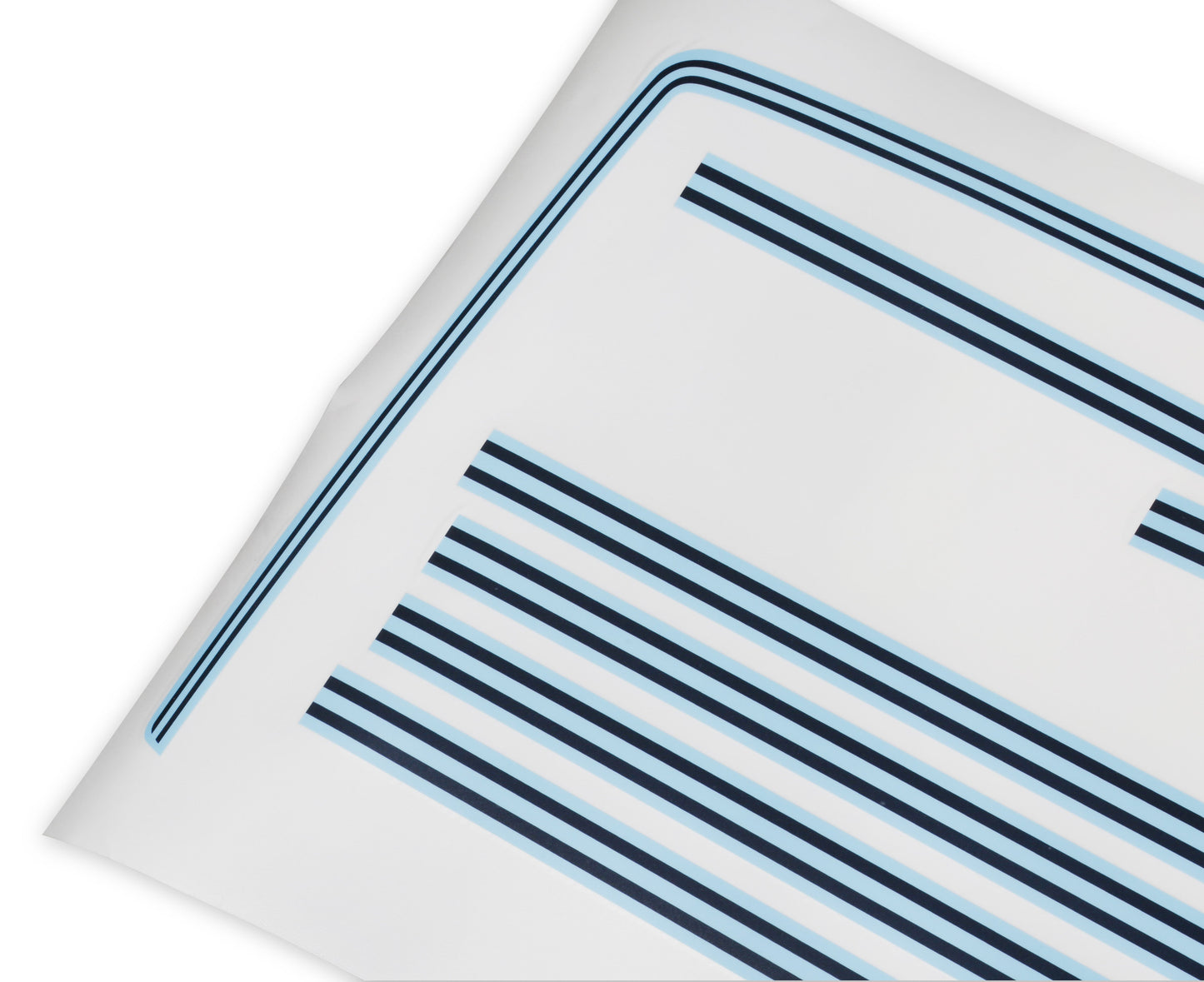 Holley Classic Trucks 04-521 1981-87 C/K Paint Brk Strp Lt Blu/Dk Blu - Mammoth Racing -