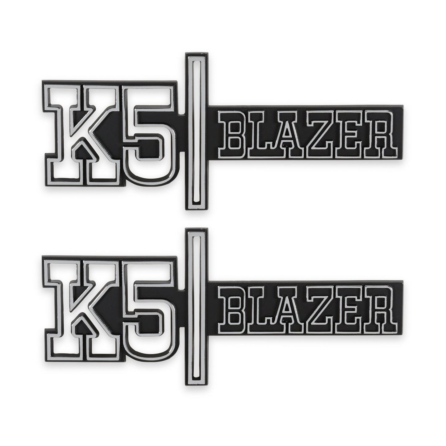 Holley Classic Trucks 04-547 1973-1974 C/K Blazer 4Wd Fndr Emblm Pair - Mammoth Racing -