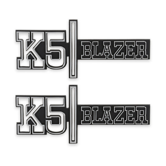 Holley Classic Trucks 04-547 1973-1974 C/K Blazer 4Wd Fndr Emblm Pair - Mammoth Racing -