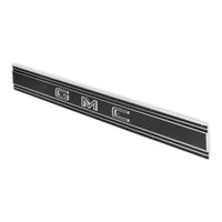 Holley Classic Trucks C/K Gmc Tailgate Panel - Black - Mammoth Racing -