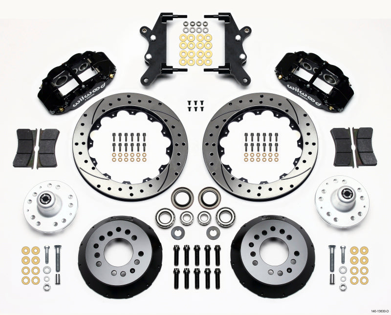 Wilwood Narrow Superlite 6R Front Hub Kit 12.88in Drilled 60-68 Ford / Mercury Full Size / Galaxie - My Store