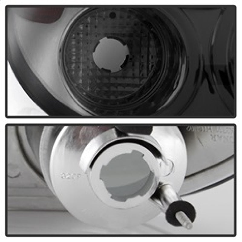 Spyder Hyundai Tiburon 03-05 Euro Style Tail Lights Smoke ALT-YD-HYT03-SM - Mammoth Racing -