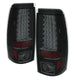 Spyder Chevy Silverado 1500 99-02 (Not Fit Stepside) LED Tail Lights Blk Smke ALT-YD-CS99-LED-BSM - Mammoth Racing -
