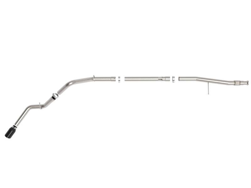 aFe Large Bore-HD 3in 409SS DPF-Back 20-21 GM Trucks L6-3.0L (td) LM2 - Black Tip - My Store