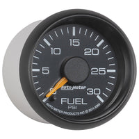 Autometer Factory Match Chevy 2-1/16in FSE 0-30 PSI Fuel Pressure Gauge - My Store