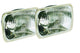 Hella Vision Plus 8in x 6in Sealed Beam Conversion Headlamp Kit (Legal in US for Motorcylces Only) - Mammoth Racing -