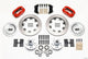 Wilwood Forged Dynalite Front Kit 12.19in Red Magnum Force Drop Spndle - Mammoth Racing -