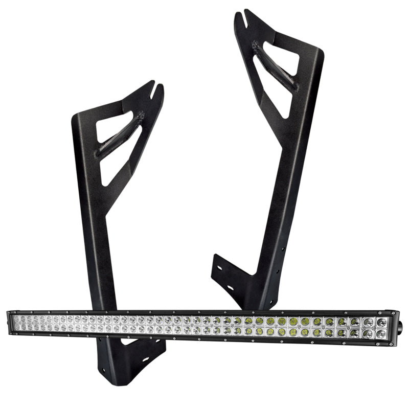 Oracle Jeep JK Upper Windshield Brackets/Light Combo - Mammoth Racing -