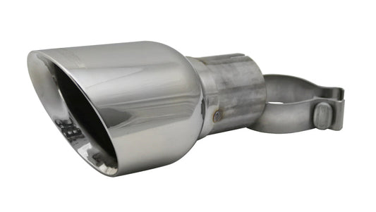 Corsa Single Universal 2.75in Inlet / 4.5in Outlet Polished Pro-Series Tip Kit - Mammoth Racing -