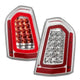 ANZO 11-14 Chrysler 300 LED Taillights Chrome w/ Sequential - My Store