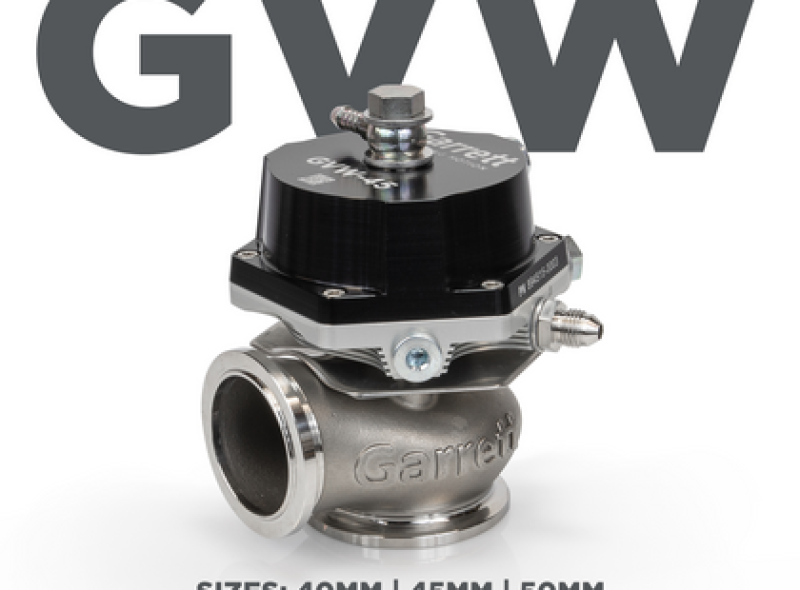 Garrett Gvw-40 40mm Wastegate Kit - Black - My Store