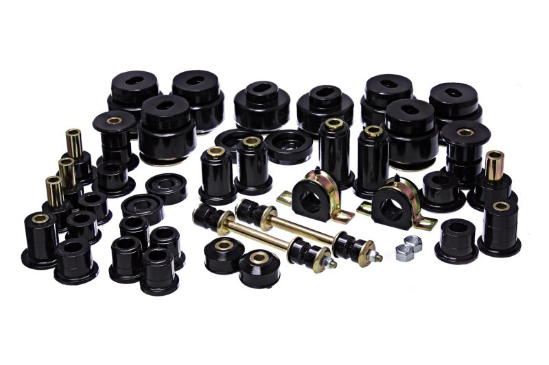 Energy Suspension 07-10 Chevy/GMC Hyper-Flex Master Bushing Set - Black - Mammoth Racing -