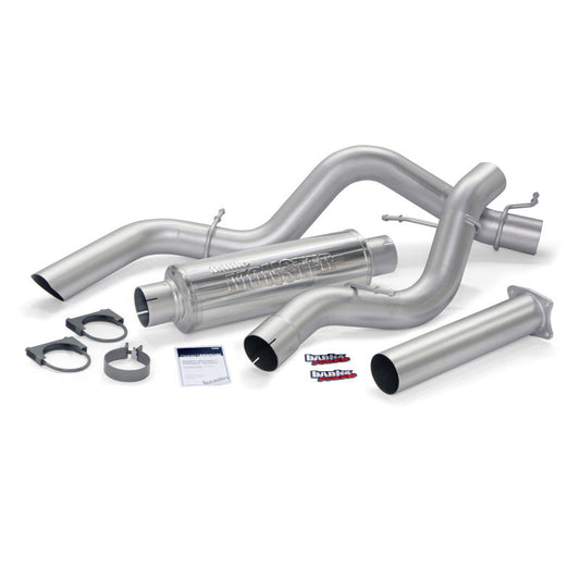 Banks Power 01-05 Chev 6.6L Ec/CCSB Monster Sport Exhaust System - Mammoth Racing -