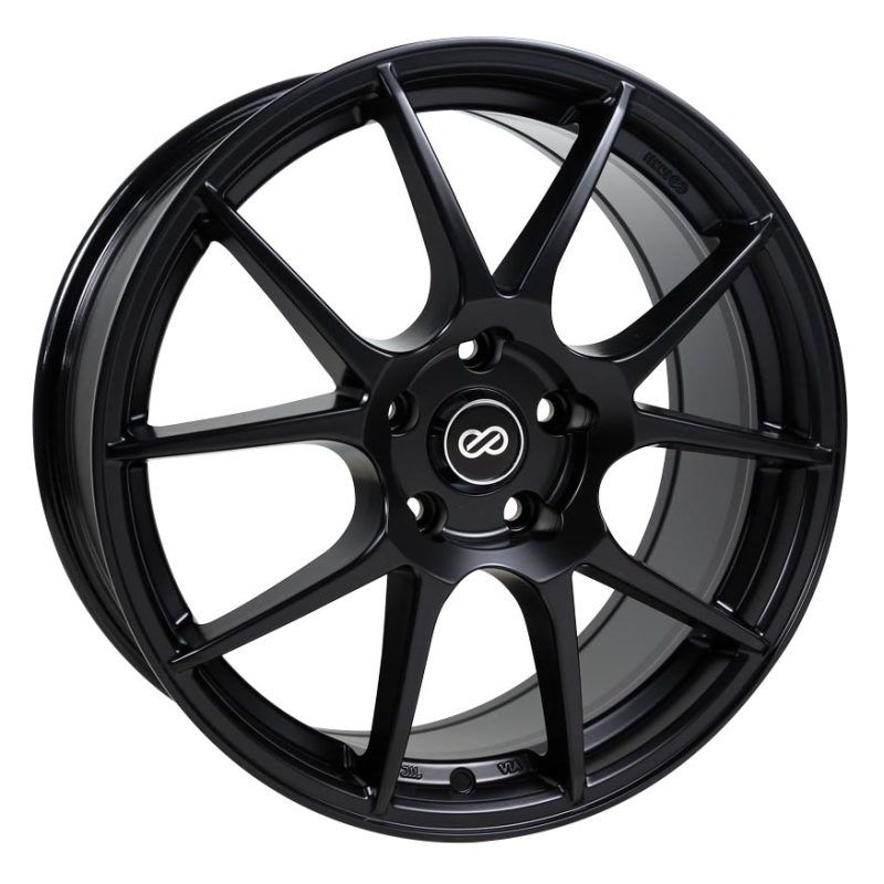Enkei YS5 17x7 5x108 45mm Offset 72.6mm Matte Black Wheel - Mammoth Racing -
