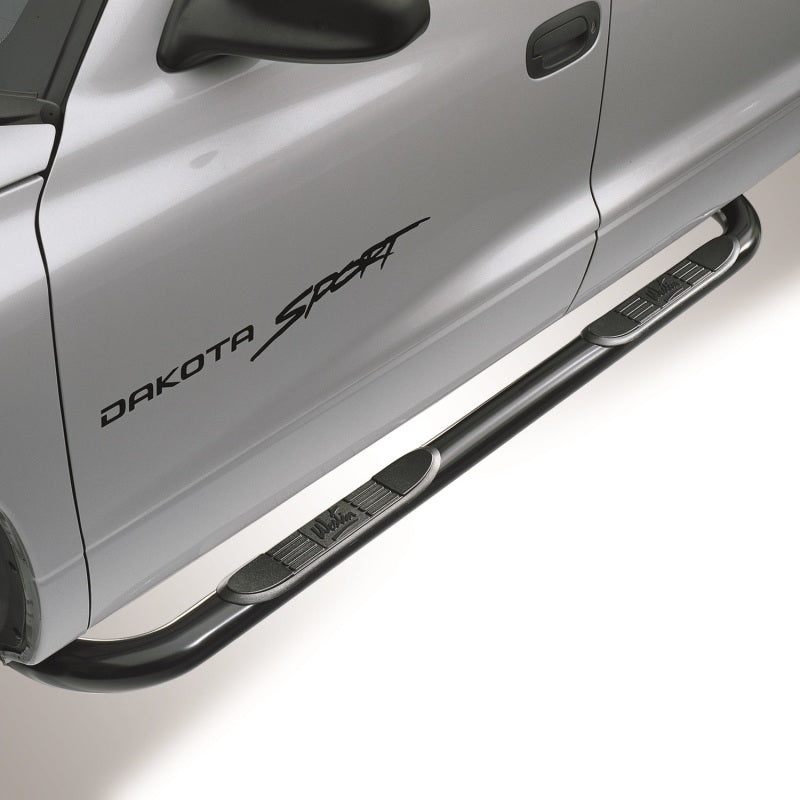 Westin 1997-2004 Dodge Dakota Club Cab Signature 3 Nerf Step Bars - Black - Mammoth Racing -
