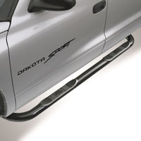 Westin 1997-2004 Dodge Dakota Club Cab Signature 3 Nerf Step Bars - Black - Mammoth Racing -