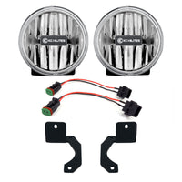 KC HiLiTES 18-23 Jeep Jl/jt 4in. Gravity G4 LED Light 10w Sae/ece Clear Fog Beam (Pair Pack System) - Mammoth Racing -