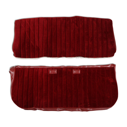 Holley 05-296 1981-87 C/K Full Plt Vinyl/Cloth Maroon/Burgundy - Mammoth Racing -