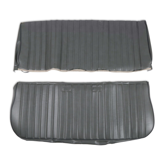 Holley 05-304 1981-1987 C/K Full Pleat Seat Vinyl Grey - Mammoth Racing -