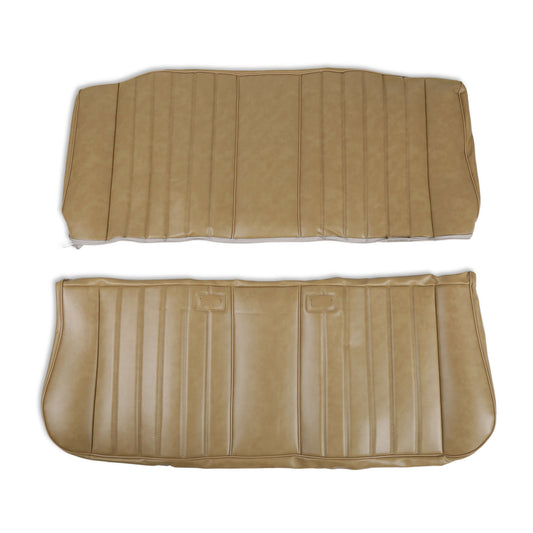 Holley 05-308 1981-1987 C/K Std Pleat Seat Vinyl Tan - Mammoth Racing -