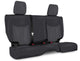 PRP 13-18 Jeep Wrangler JK Rear Seat Cover/2 door - Black/Grey - Mammoth Racing -