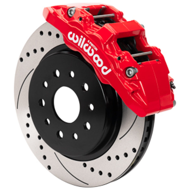 Wilwood 19-20 Jeep Wrangler (jl)/20-22 Jeep Gladiator (jt) Aero6-DM Front Brake Kit - D&S - Red - My Store